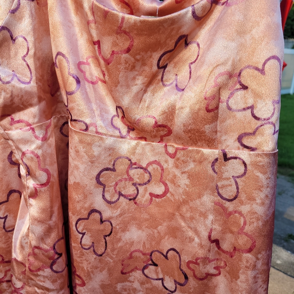 NWT MEDIUM WILD FABLE SLEEVELESS SATIN CHINESE UNIQUE DRESS other sizes - Picture 6 of 16